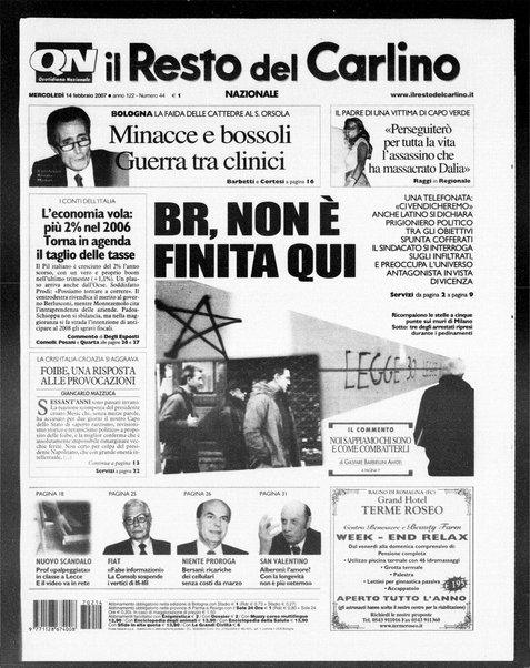 Il Resto del Carlino : giornale dell'Emilia